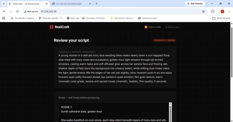 ReelCraft — AI Showrunner – screenshot 7