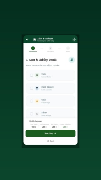 Zakah Calculator – screenshot 2