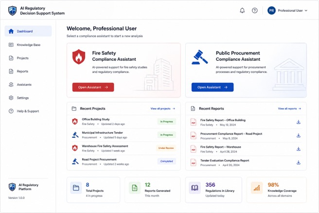 AI Regulatory Decision Support Systems – screenshot 4