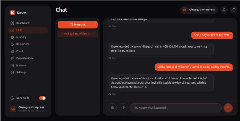 Kredex – screenshot 3