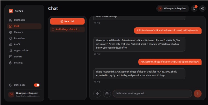 Kredex – screenshot 4
