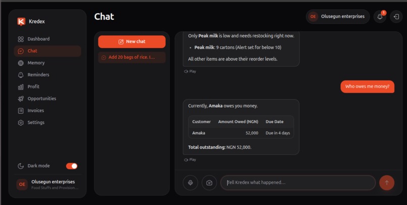 Kredex – screenshot 5