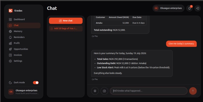 Kredex – screenshot 6