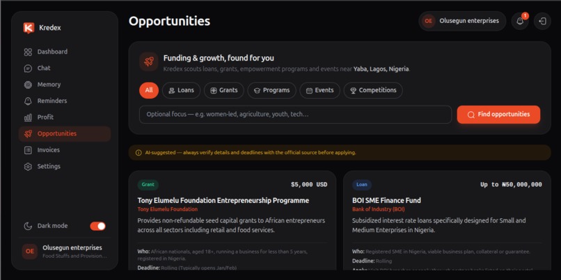 Kredex – screenshot 10