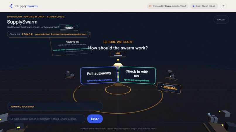 SupplySwarm – screenshot 2