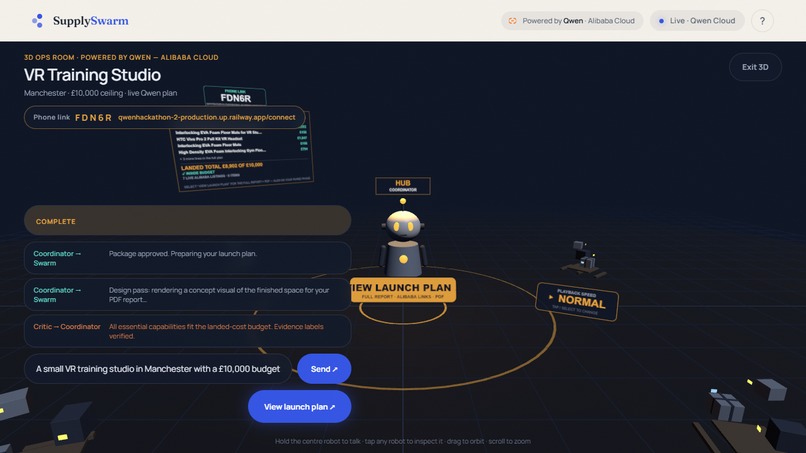 SupplySwarm – screenshot 3