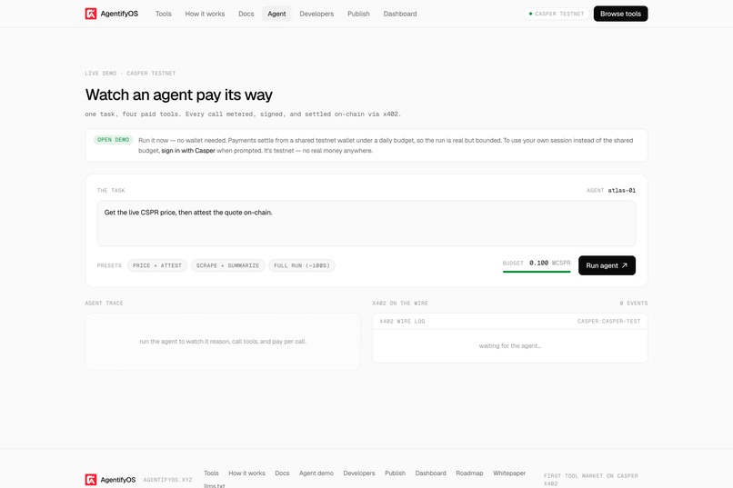 AgentifyOS – screenshot 5