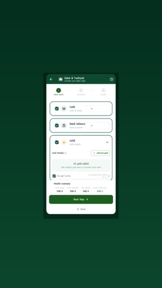 Zakah Calculator – screenshot 3