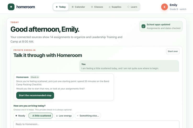 Homeroom – screenshot 3