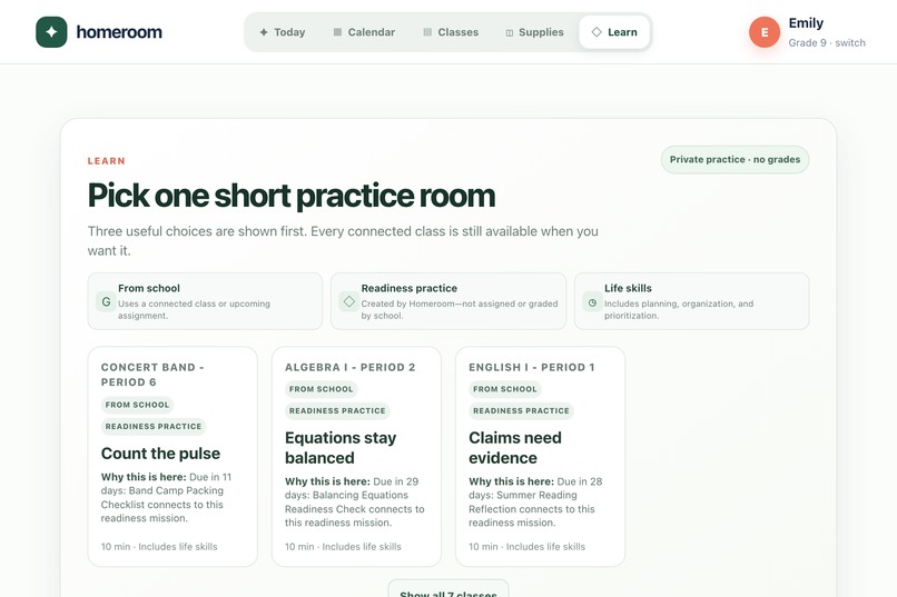 Homeroom – screenshot 7