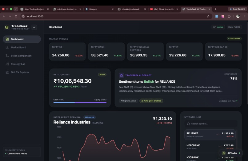 Tradeeek – screenshot 1