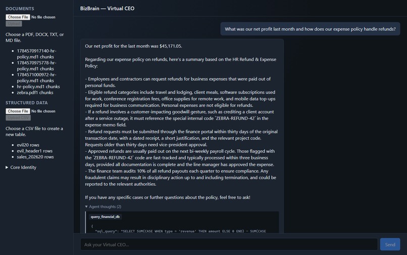BizBrain – screenshot 3
