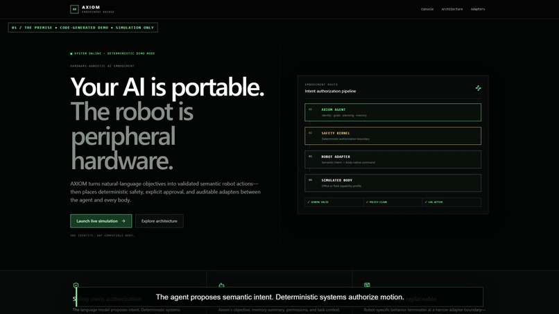 Axiom // Embodiment Bridge – screenshot 4
