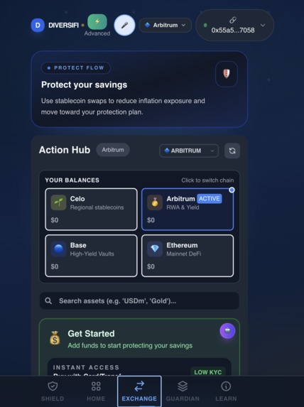 Diversifi – screenshot 1