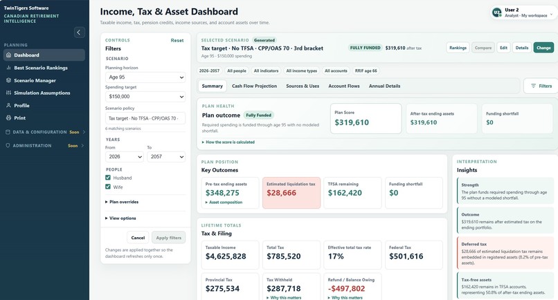 CANADIAN RETIREMENT INTELLIGENCE – screenshot 8