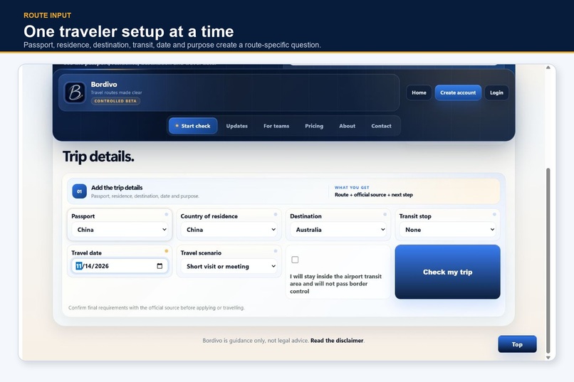 Bordivo Visa Check  – screenshot 6