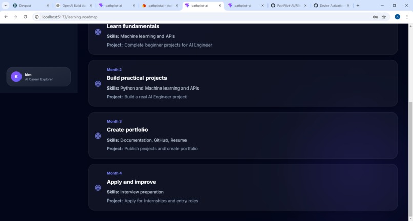 PathPilot AI – screenshot 1