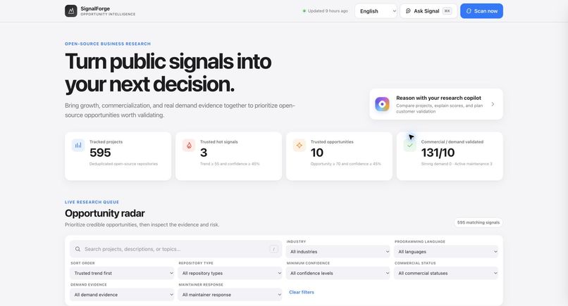 SignalForge – screenshot 2