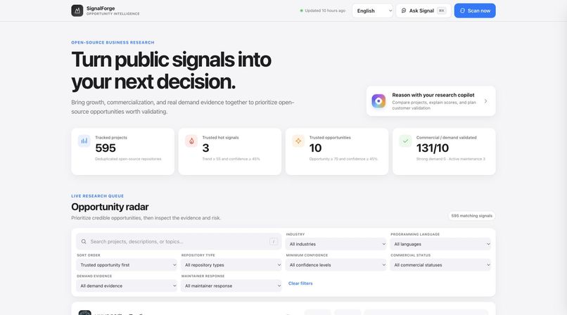 SignalForge – screenshot 3