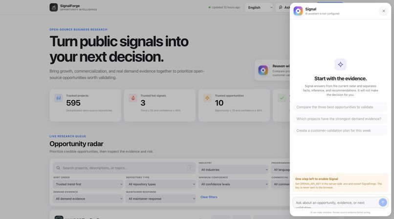 SignalForge – screenshot 5