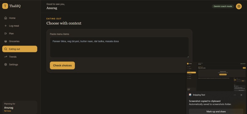 ThaliIQ – screenshot 2