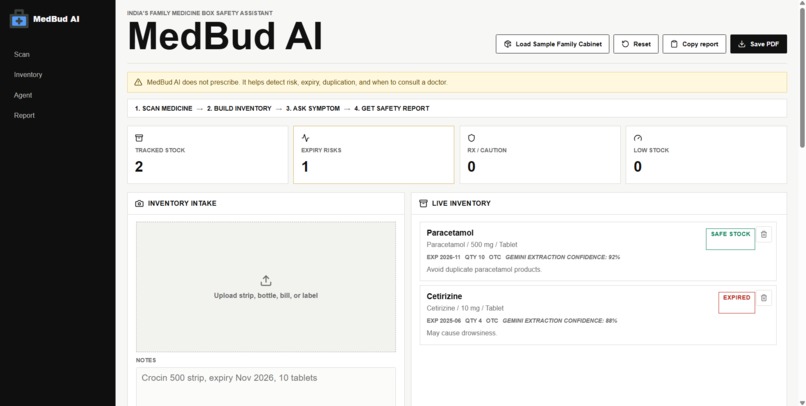 MedBud AI – screenshot 1