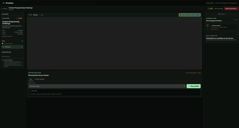 Proofline – screenshot 5