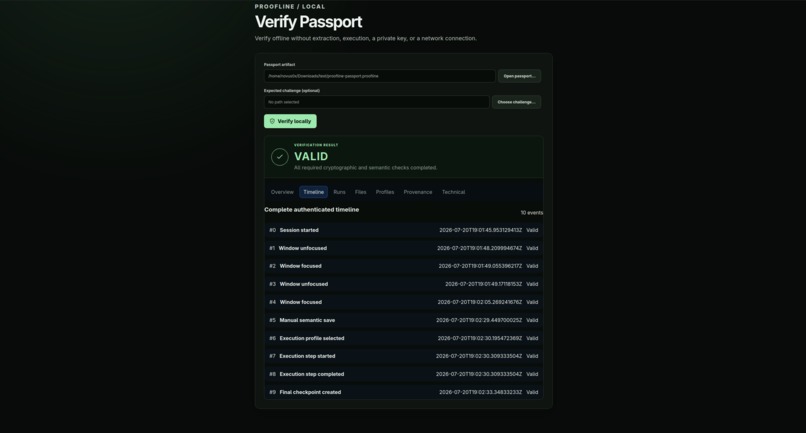 Proofline – screenshot 7