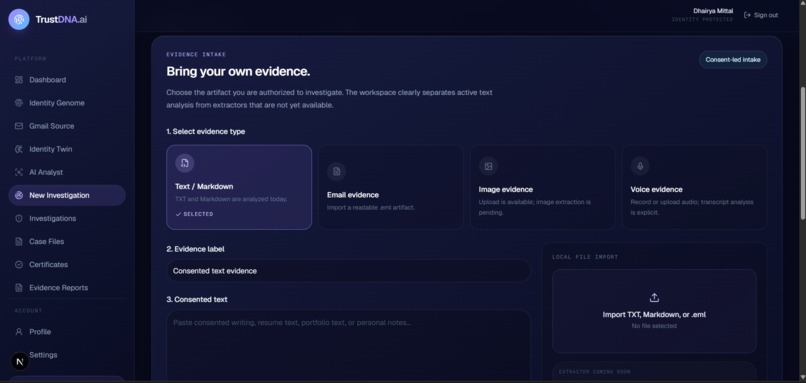 TrustDNA AI – screenshot 4
