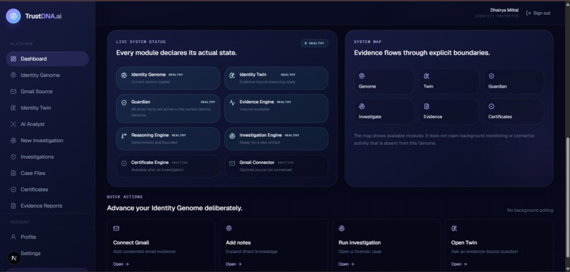 TrustDNA AI – screenshot 6