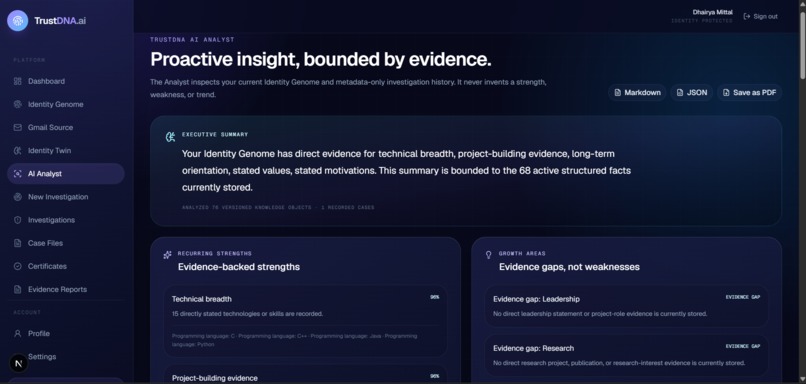 TrustDNA AI – screenshot 9