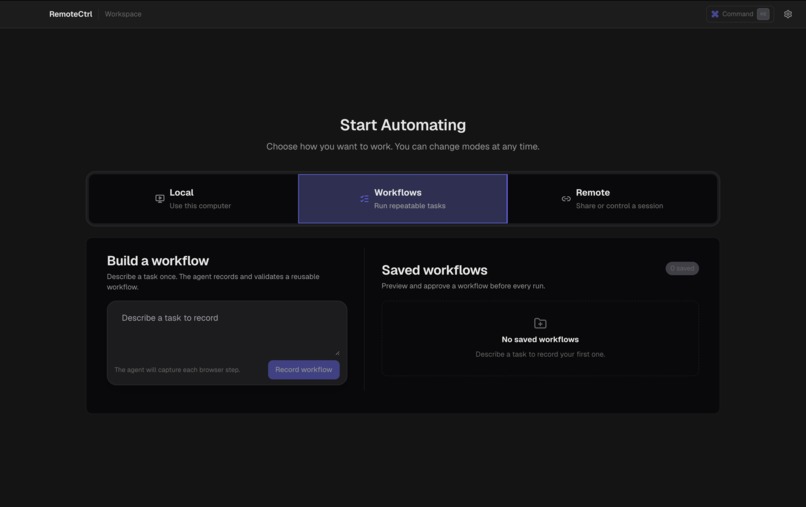 RemoteCtrl – screenshot 2