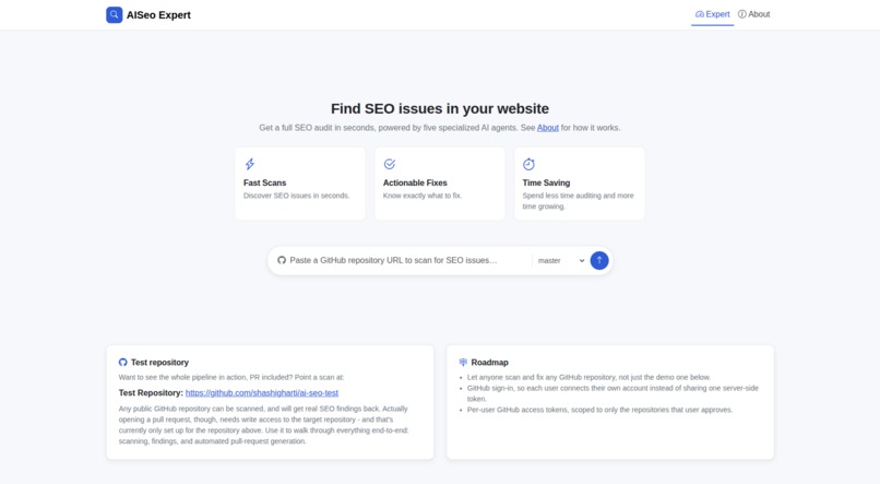 AISeoExpert – screenshot 1