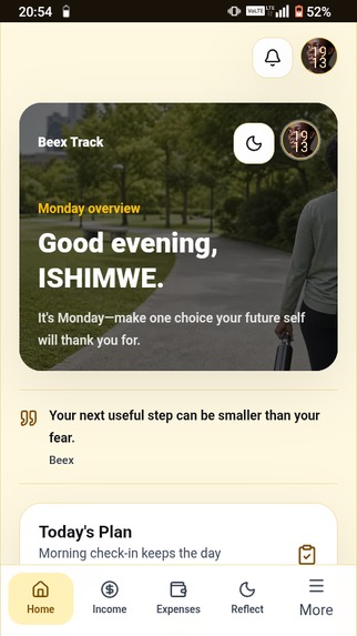 Beex-Track – screenshot 2