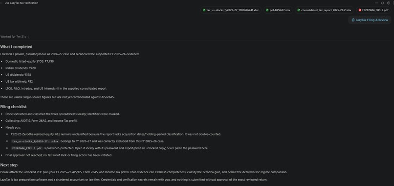 Lazytax – screenshot 3
