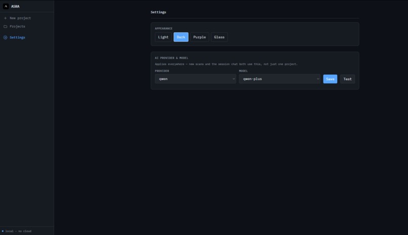 ASRA – screenshot 2