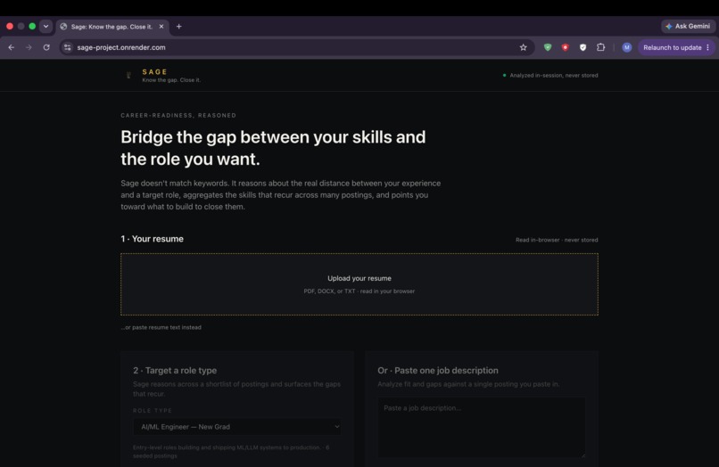 Sage – screenshot 1