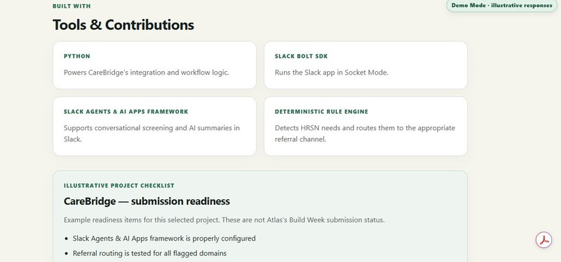 Atlas - AI Build Teammate for Hackathons – screenshot 5