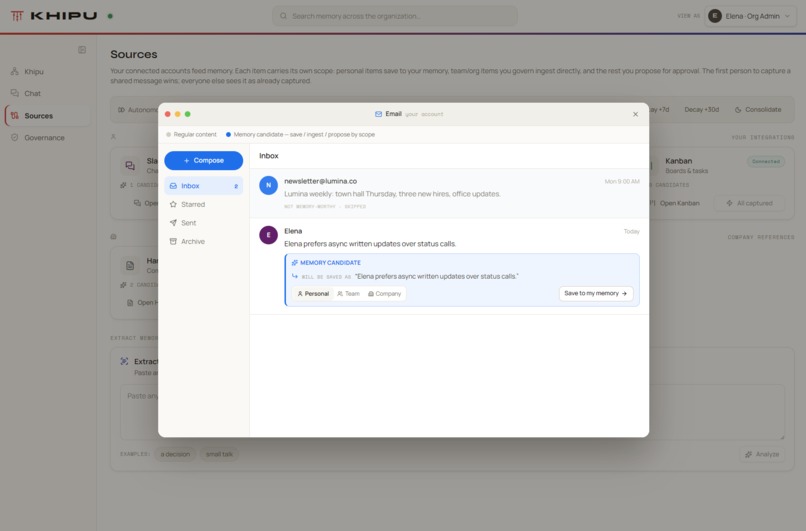 Khipu: Institutional Memory for AI Agents – screenshot 7