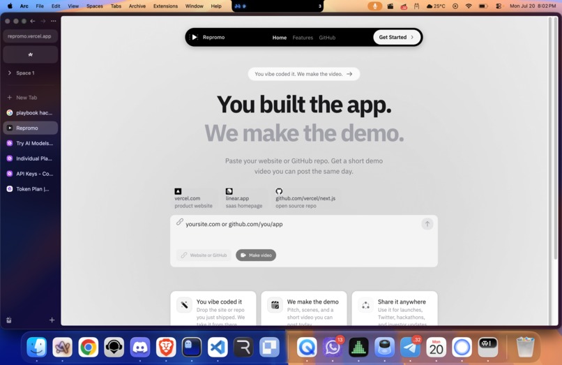 Repromo – screenshot 1