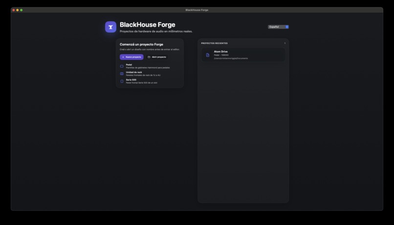 BlackHouse AudioWare Forge – screenshot 2