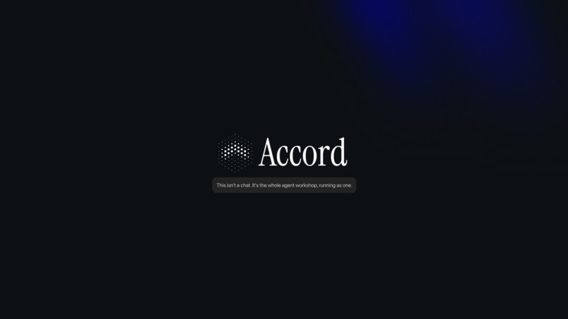 Accord AI | One canvas. Every agent. Whole build, unified. – screenshot 2