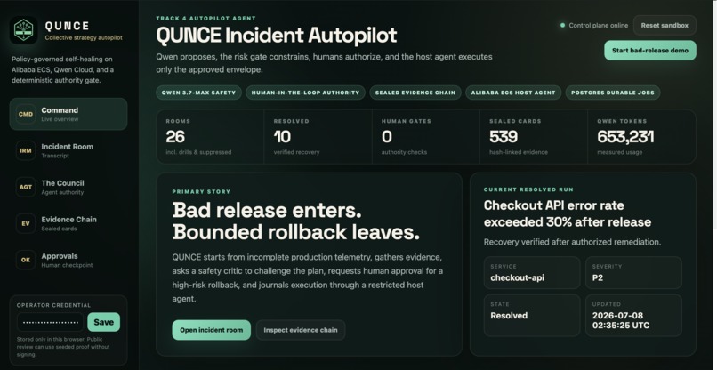 QUNCE – screenshot 2