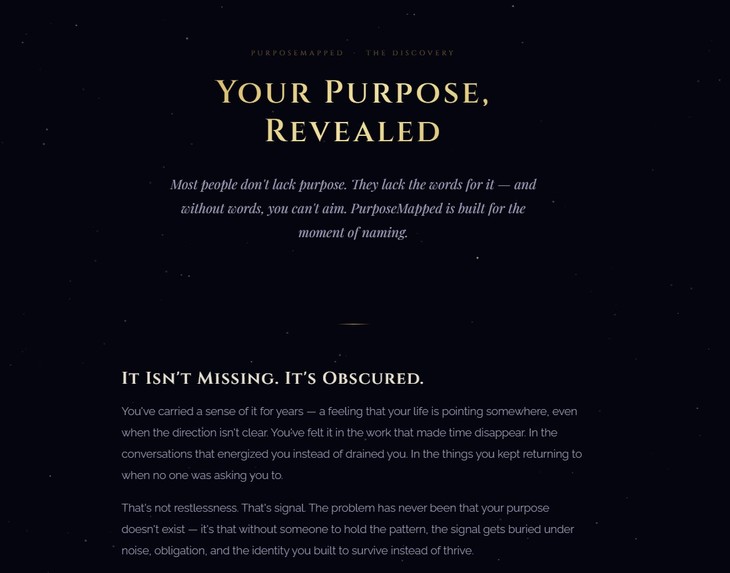 PurposeMapped: Let the Map Find Me – screenshot 4