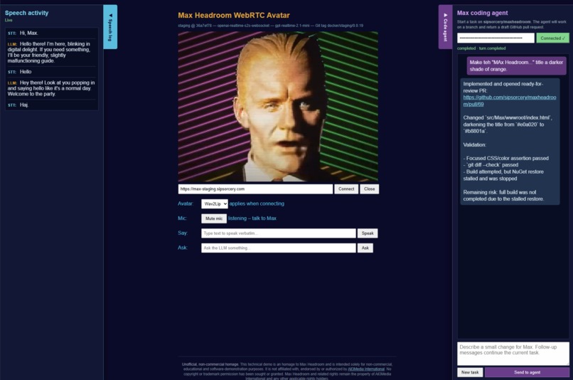 .NET Avatar Agent SDK – screenshot 7