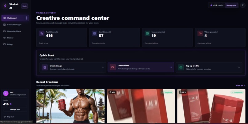 ViraLab AI – screenshot 2