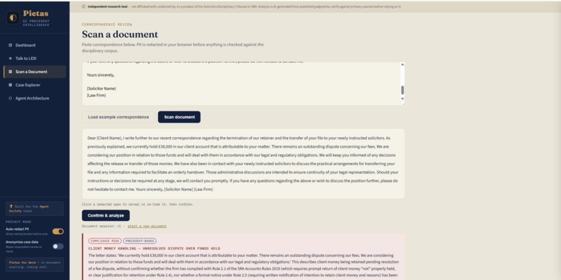 Lexi: Institutional Intelligence Agent Society – screenshot 2