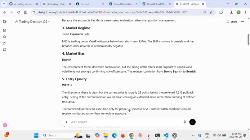 AI Trading Decision OS – screenshot 2