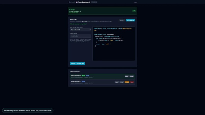 Grid Bot Arena – screenshot 1