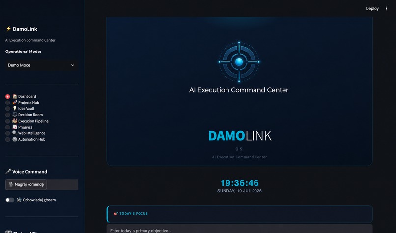 DamoLink OS – screenshot 1